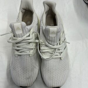 Adidas White Knit Sneakers